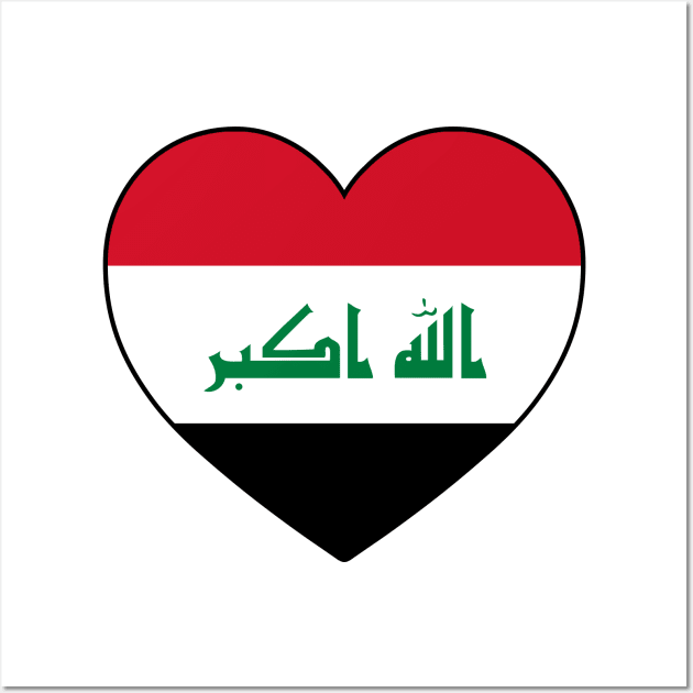 Heart - Iraq Wall Art by Tridaak